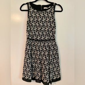 Small Black Embroidered Max Studio Dress